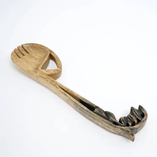 2 Piece Wooden Cooking Utensil Set/Salad Servers {5}