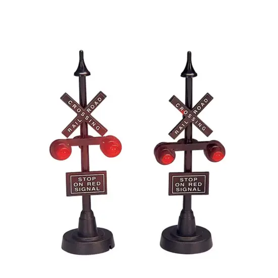 Railway Stop Light, Set Of 2 - Lemax {1}