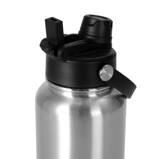 Makerflo 32 oz Stainless Steel Hydro Water Bottle with 2-in-1 Lid | Craft-Ready for DIY Gifts & Personalization (Sublimation, Epoxy, UV DTF, Vinyl, and Laser Engraving) {4}