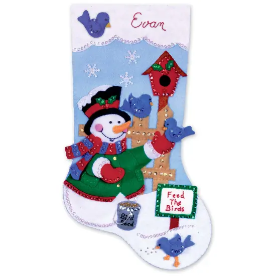 Design WorksFeeding the Birds Stocking Kit Multi {1}