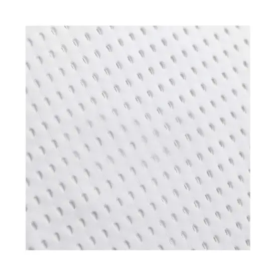 Peep Mesh Poly Spandex Breathable Fabric White {7}