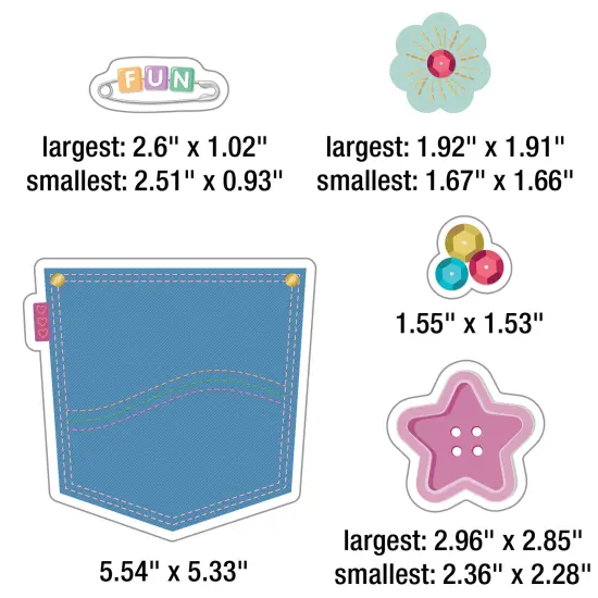 Carson Dellosa Crafty and Cool 58-Piece Pockets Full of Kindness Motivational Bulletin Board Set, Arts and Crafts Theme Growth Mindset Classroom Decor {4}