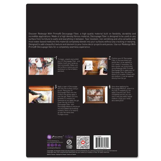 A1 Decoupage Fiber - Serene Wilderness - 1 sheet, A1 size {3}