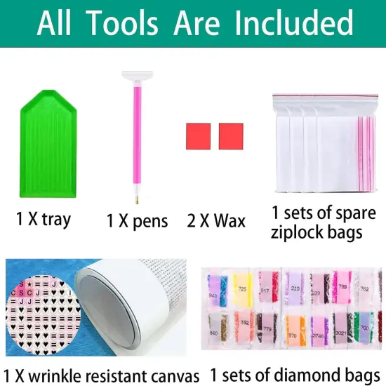 5D Diamond Art Painting Kits for Adults Teen Starters with Tools,DIY Full Crystal Rhinestone Drill Bead Art Paints {4}
