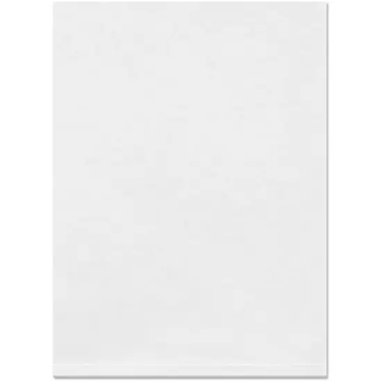 Plymor 6" x 8", 4 Mil Flat Open Clear Plastic Poly Bags {1}