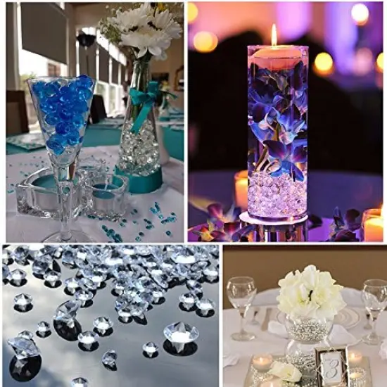 10000 pcs/Pack Wedding Table Scatter Confetti Crystals,Vase Fillers 4.5 mm Rhinestones {5}