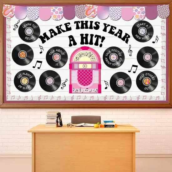 Vintage Record Bulletin Board Set {1}