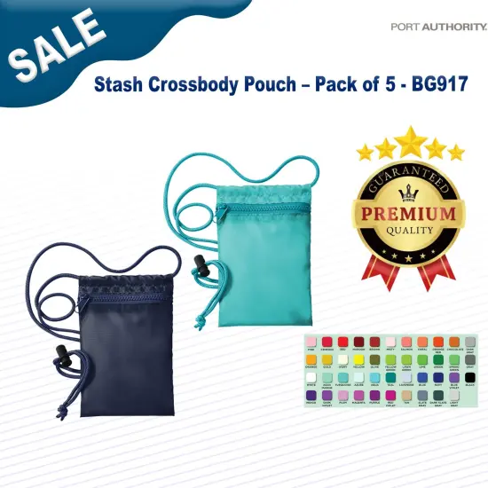 Port Authority&reg; Stash Crossbody Pouch Pack of 5 {3}
