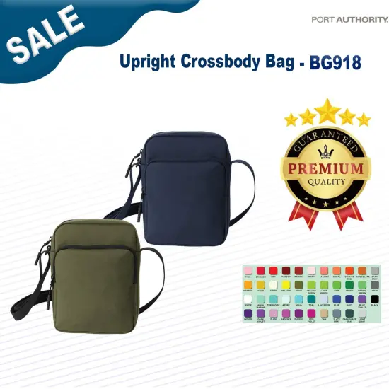 Port Authority&reg; Upright Crossbody Bag Olive green {2}