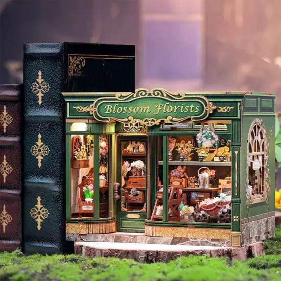 DIY Book Nook Kit - Blossom Florists {6}