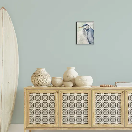 Stupell Industries Heron Palms Botanical Portrait Framed Giclee By Kim Allen {8}