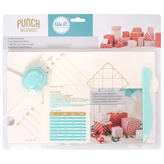 We R Punch Board-Gift Box {1}