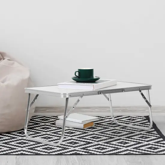 Large Desktop Foldable Table for Portable Workspace {6}