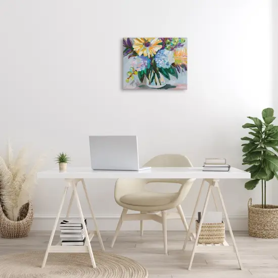 Stupell Industries Summer Blooms Bouquet Canvas By Jeanette Vertentes {2}