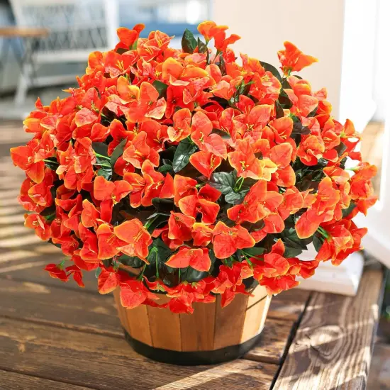Artificial Fall Flowers for Outdoors {3}