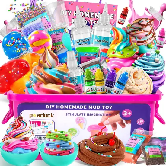 Ice Cream Making Slime/Clay Kit {1}