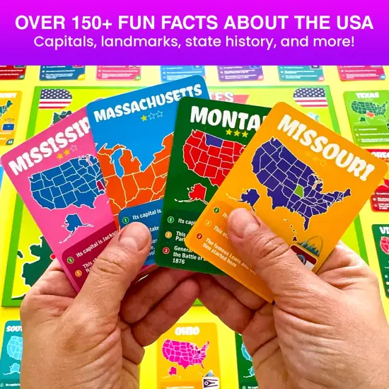 Board Game - States of America Geography for Kids and Families {3}