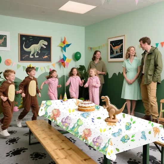 2pcs Dinosaur Tablecloths {5}
