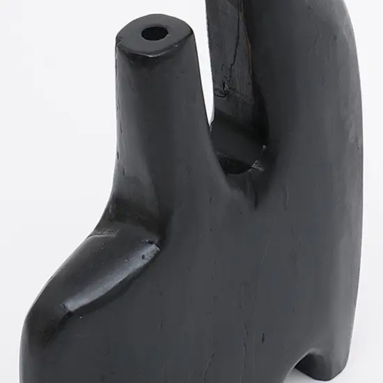 Decorative Reclaimed Wood Vase-17 inch Height {4}