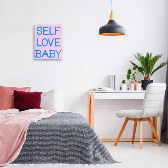 Stupell Industries Self Love Baby Motivational Canvas By House of Lulu {2}