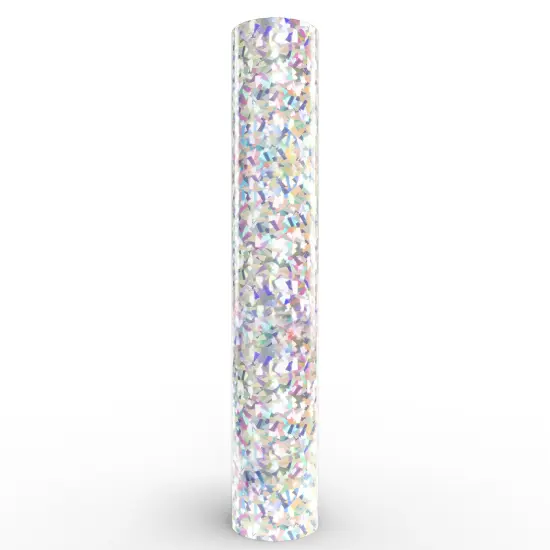 Siser&reg; Holographic Heat Transfer Vinyl, 11.8" x 60" Crystal {1}