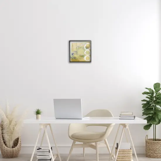 Stupell Industries Abstract Composition with Circles Framed Giclee By Ruth Fromstein {2}