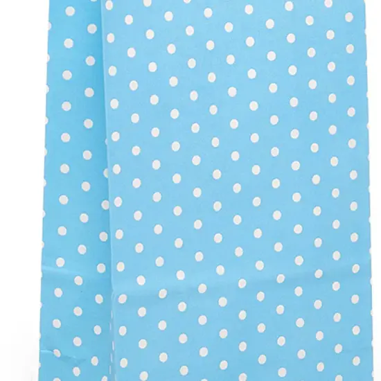 Dot Style Sos Food Bags 3 5/8'' x 2 1/4'' x 7'' Clear Wrap {6}