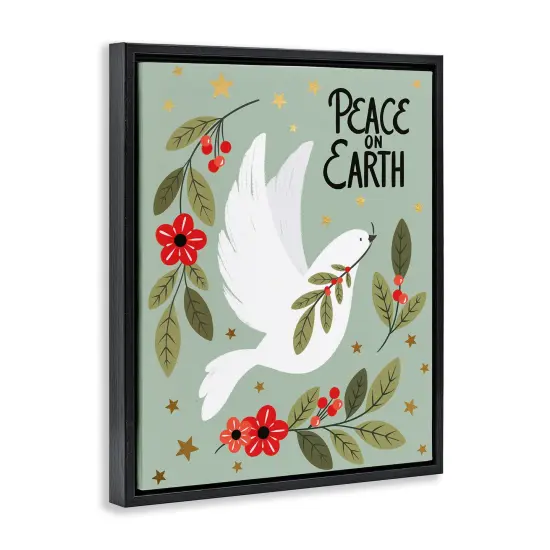 Stupell Industries Seasonal Peaceful Dove Floating Frame By Jo Taylor {9}
