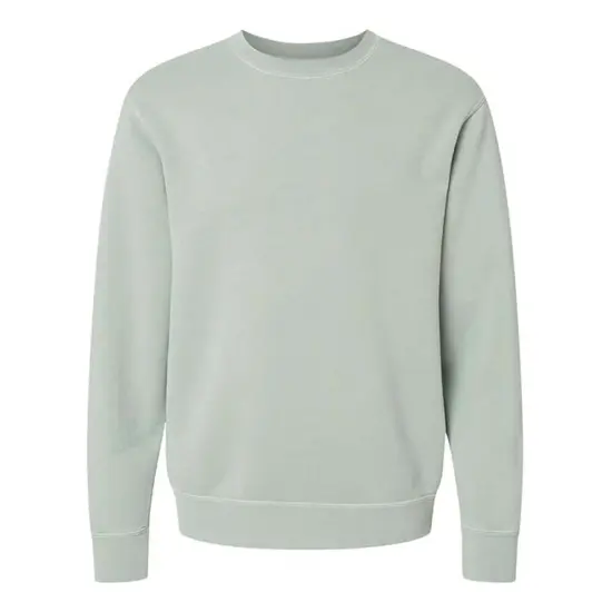 Gildan&reg; Midweight Crewneck Long Sleeve Sweatshirt Sage {1}