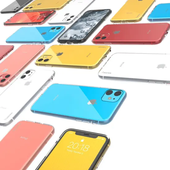 Insten Ultra Slim Soft TPU Rubber Protective Cover Compatible with iPhone 11 6.1" 2019 [Reinforced Camera Protection / Support Wireless Charging] Clear {7}