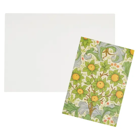 The Gifted Stationary 36-Pack Stationery Cards and Envelopes, Floral Patterns designed by William Morris, All Occasion Notecards, Blank Inside (5x3.5 in) - Note Cards with Envelopes Green {4}