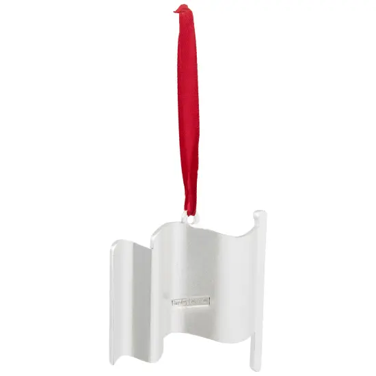 Northlight US First Responders Christmas Ornament with European Crystals - 6.25" Silver {7}