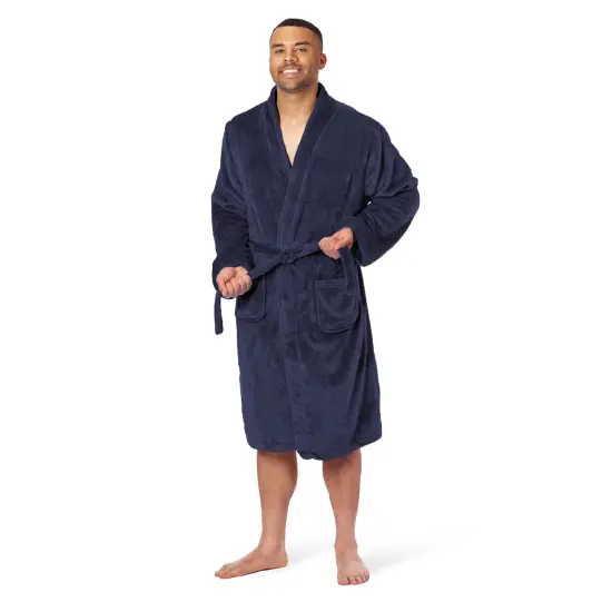 Northwest Silk Touch L/XL Robe Patriot Blue 26&times;47 Inches {2}