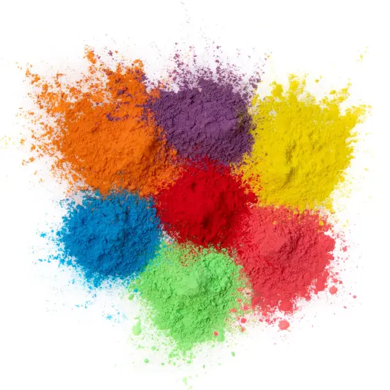 Kulture Khazana: Holi Color Powder - 1lb Bags, 7 Pack - All Natural, Washable, Biodegradable, Non-Toxic, Festival of Colors, Fun Run, Parties, Outdoor {3}
