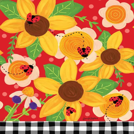 Bugs and Blooms Art Pole 20 Inches {4}