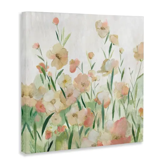Stupell Industries Charming & Soft Flower Meadow Canvas By Hannah Dawson {3}