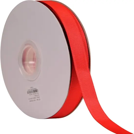 Red Grosgrain Ribbon, 3/8 Inch 50 Yards, for Gift Wrapping Crafts Hair Bows Wedding Party Decoration {2}