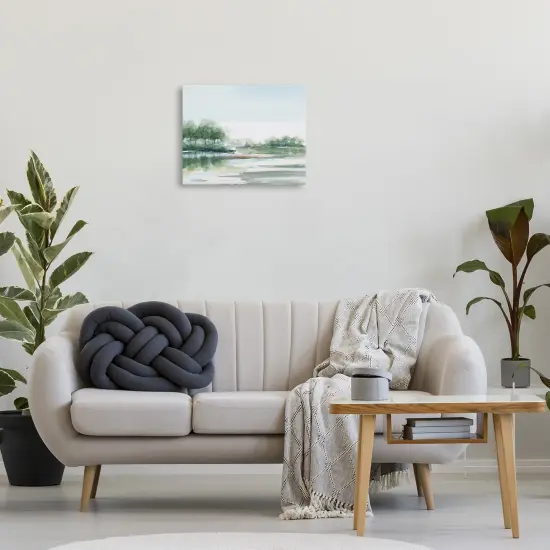 Stupell Industries Green Toned Water Landscape Canvas By PATRICIA PINTO {2}