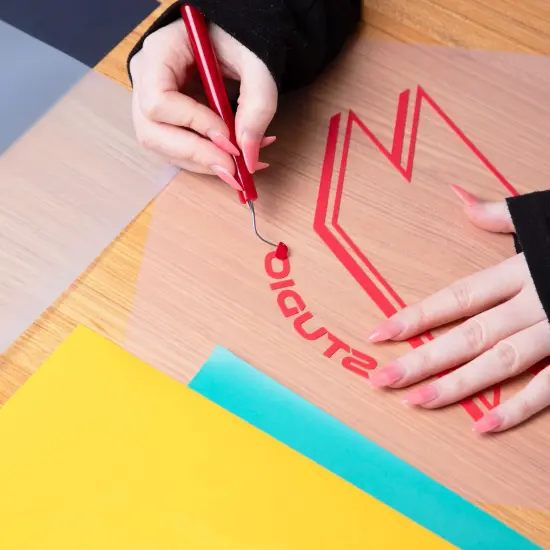 Siser&reg; Brick&reg; 600 Heat Transfer Vinyl, 11.8" x 60" Red {3}