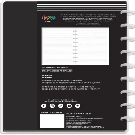 Happy Planner Classic Disc Bound Notebook-Mod Sketches {5}