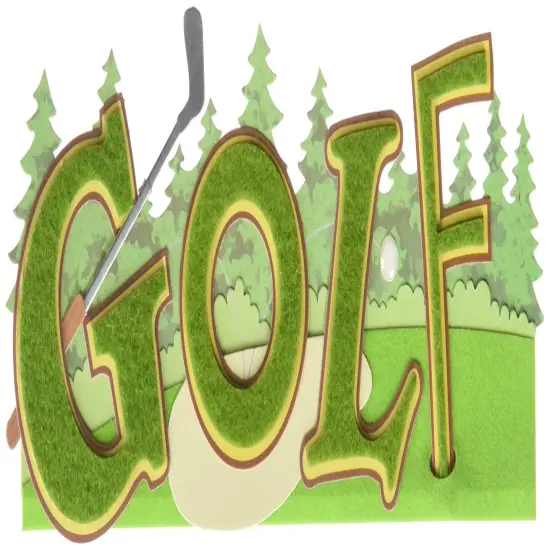 Jolee's Boutique Golf Title Dimensional Sticker {1}