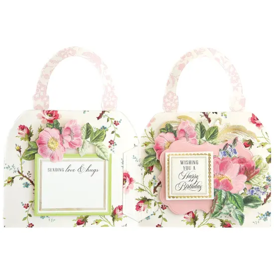 Luxury Status Purse Card Box Dies {5}