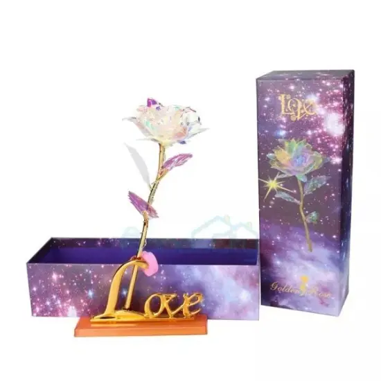 Mom Gifts for Mothers Day 24k Gold Dipped Real LED Rose Flower for Mom Women {1}