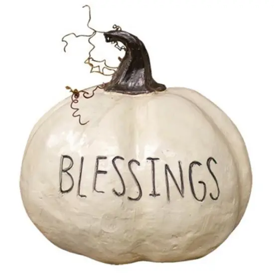 Blessings Resin Pumpkin {1}