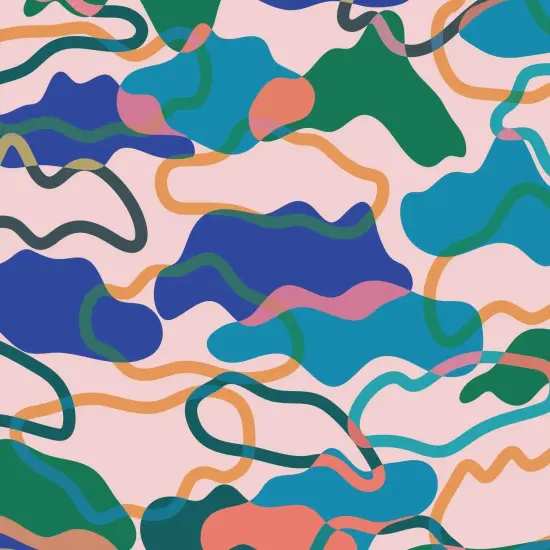 Colorful Pop Camo Gift Wrap {2}