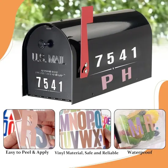 Letter Stickers 30 Sheets 1500 PCS Large Alphabet Stickers {3}