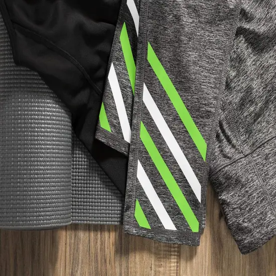 SportFlex Iron On Vinyl - Neon Green (12' x 24'), HTV Heat Transfer Vinyl for Sportswear {3}