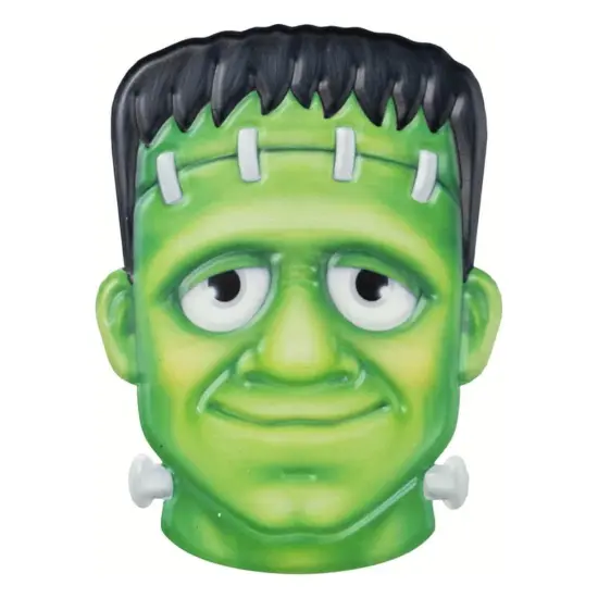12" Metal Embossed Sign: Frankenstein (Green) {1}