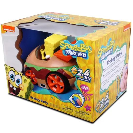 NKOK SpongeBob Squarepants R/C Krabby Patty with SpongeBob {7}