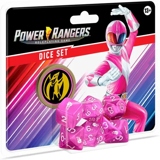 Power Rangers Roleplaying Game Dice- Pink {1}